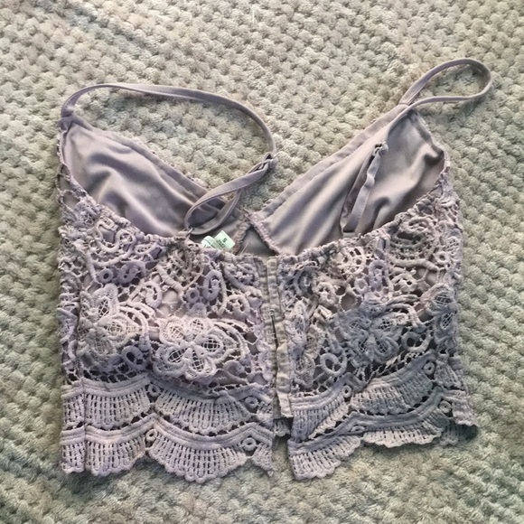 Purple crop top - Picture 7 of 10